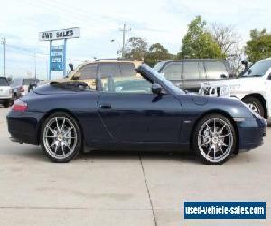 1999 Porsche 911 Carrera 4 Blue Automatic 5sp A Cabriolet