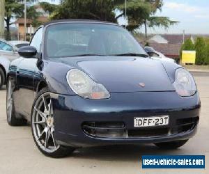 1999 Porsche 911 Carrera 4 Blue Automatic 5sp A Cabriolet