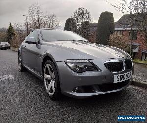 BMW 635D M-Sport Black Leather.