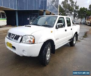 2011 Nissan Navara D22 Series 5 ST-R (4x4) White Manual 5sp M