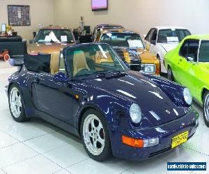 1975 Porsche 911 CARRERA 3.2 Blue 5 SP MANUAL Cabriolet for Sale