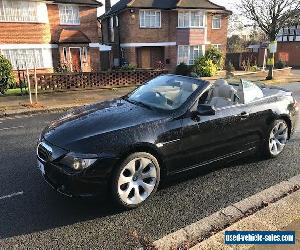 BMW 645CI CONVERTIBLE BLACK FULL SERVICE HISTORY 