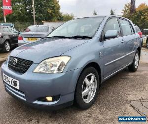 2004 TOYOTA COROLLA T3 1.4 VVT-I PETROL 5DR 92 BHP