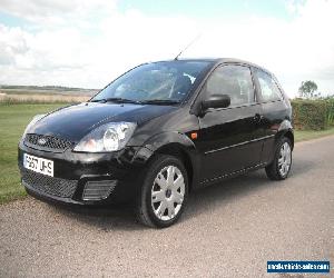 2007 FORD FIESTA 1.2 STYLE BLACK FULL YEARS MOT