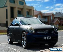 Nissan Skyline 350GT (V35) 2003 Need Minor repair (Good for Parts for Sale