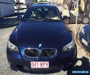 2008 BMW 520D Blue Automatic A Sedan