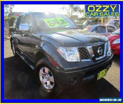 2009 Nissan Navara D40 ST-X (4x4) Grey Manual 6sp M Dual Cab Pick-up for Sale