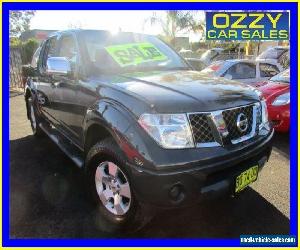 2009 Nissan Navara D40 ST-X (4x4) Grey Manual 6sp M Dual Cab Pick-up