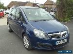 2007 VAUXHALL ZAFIRA LIFE CDTI 120 E4 BLUE for Sale