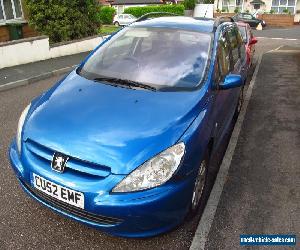 PEUGEOT 307 SW  RAPIER  1.6 16V 2002    SPARES OR REPAIR  10 MONTHS MOT