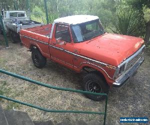  1978 FORD F100 XLT 4WD SHORT WHEEL BASE 