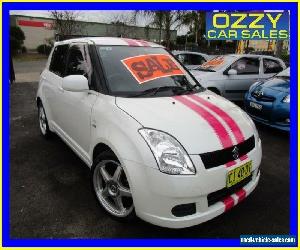 2005 Suzuki Swift EZ White Automatic 4sp A Hatchback