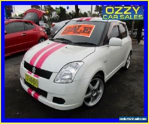 2005 Suzuki Swift EZ White Automatic 4sp A Hatchback