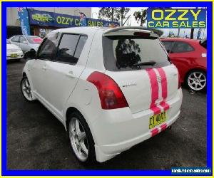 2005 Suzuki Swift EZ White Automatic 4sp A Hatchback