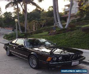 1989 BMW 6-Series for Sale