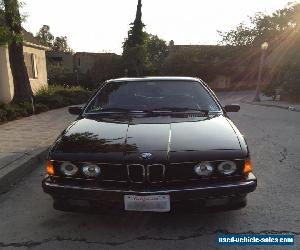 1989 BMW 6-Series