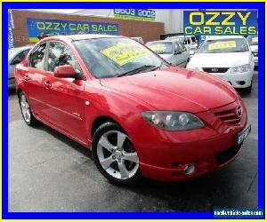 2005 Mazda 3 BK SP23 Red Manual 5sp M Sedan