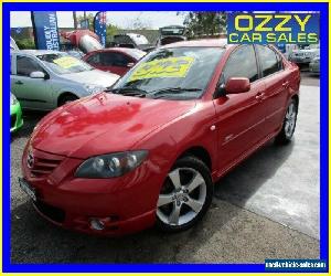 2005 Mazda 3 BK SP23 Red Manual 5sp M Sedan