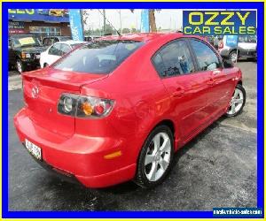 2005 Mazda 3 BK SP23 Red Manual 5sp M Sedan