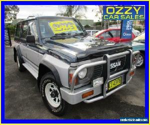 1989 Nissan Patrol DX (4x4) Blue Manual 5sp M Wagon