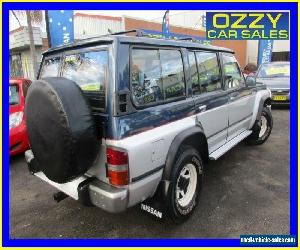 1989 Nissan Patrol DX (4x4) Blue Manual 5sp M Wagon