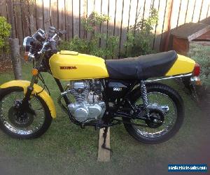 Honda cj250T motorcycle