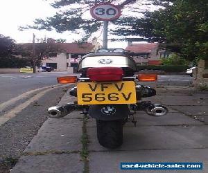 1979 BMW R45 BEIGE/BLACK MOTORBIKE 