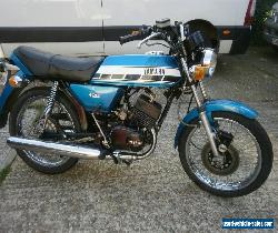 YAMAHA RD 125 DX 1E7 TWIN classic retro 70s iconic  2 stroke sportster  for Sale