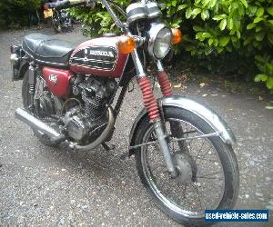 CLASSIC HONDA CB 125 S     1975  RIDE OR RESTORE BARN FIND