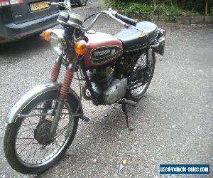 CLASSIC HONDA CB 125 S     1975  RIDE OR RESTORE BARN FIND