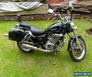 Suzuki 125 marauder motor bike 4000 miles ride on 'L'plates view at CV11 5HG