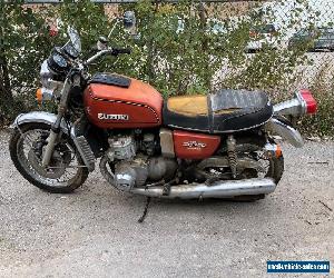 1975 Suzuki GT750 Kettle Water Buffalo Project Barn Garage Classic  