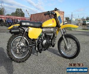 SUZUKI RM50 - 1978   VINTAGE BIKE  $1500