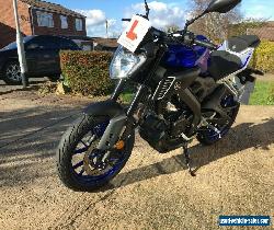 2018 Yamaha MT125 ABS, in blue, excellent condition for Sale