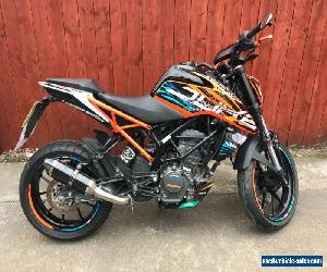 KTM Duke 125cc 2017