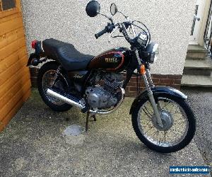 1983 Yamaha SR250, Believed stored since 2010, starts & runs. Only 13,614 miles