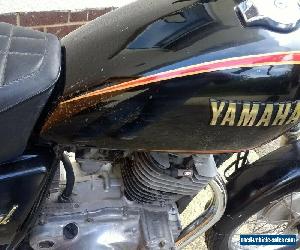 1983 Yamaha SR250, Believed stored since 2010, starts & runs. Only 13,614 miles