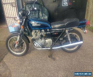 SUZUKI GS750E 1979  ORIGINAL RUNNING RIDER IMPORT MATCHING NUMBERS 