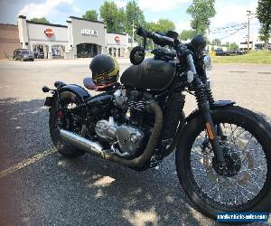 2016 Triumph bobber