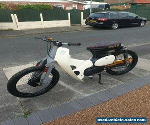 C90 custom cub project Honda  plop enduro 