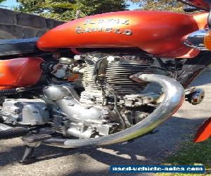 Royal Enfield, 500cc Bullet, colour tangerine, motorcycle