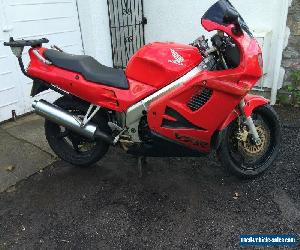 MOTORCYCLE 1996 HONDA VFR 750 - RED