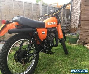 Suzuki TS 125 DS 125 twin shock trials/trail bike