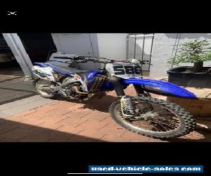 Yamaha yz250f motorbike dirt bike 