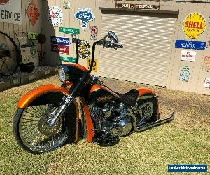 Harley davidson custom show bike softail 