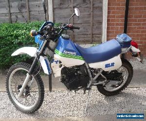 Kawazaki 250cc KLR from 1992 with 12 months MOT with very low mileage