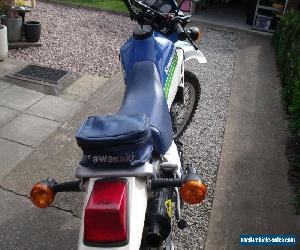 Kawazaki 250cc KLR from 1992 with 12 months MOT with very low mileage