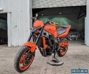 yamaha FZR 1000 streetfighter custom built ground up restoration