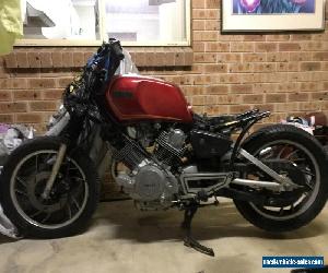 Yamaha XV1000 Cafe Racer unfinished project - TR1 Virago - rare chain drive