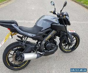 Yamaha MT 125 ABS 2016 Dark side of Japan Gray Black Rare model 